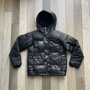 Columbia Kids Shiny Black Puffer Jacket